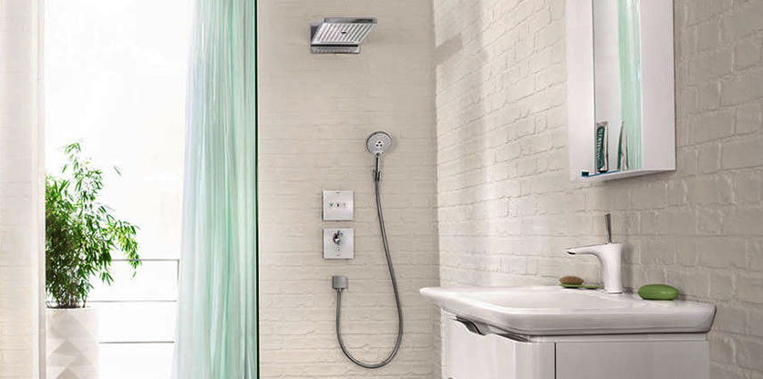 Foto: © hansgrohe Deutschland Vertriebs GmbH Rainmaker select 380 3jet overheadshower